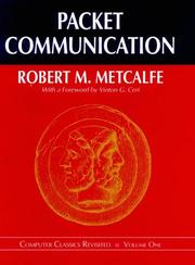 Cover of: Packet communication