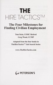 Cover of: The hire tactics! by Tom Stein