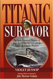 Cover of: Titanic Survivor by Violet Jessop