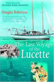 Cover of: The Last Voyage Of The Lucette