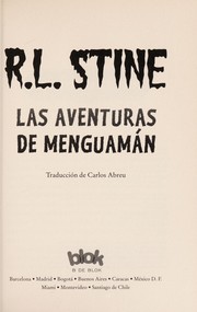 Cover of: Las aventuras de Menguaman by R. L. Stine