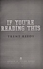 If you're reading this by Trent Reedy