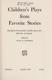 Cover of: Children's Plays from Favorite Stories