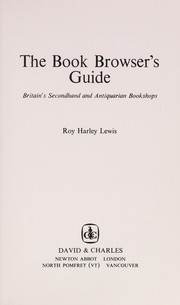 Cover of: The book browser