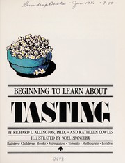 Cover of: Tasting by Richard L. Allington
