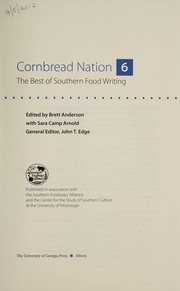 Cover of: Cornbread nation 6 | Brett Anderson