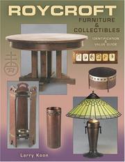 Cover of: Roycroft furniture & collectibles: identification & value guide