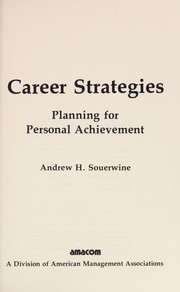 Cover of: Career strategies | Andrew H. Souerwine
