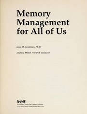 Cover of: Memory management for all of us | Goodman, John M.