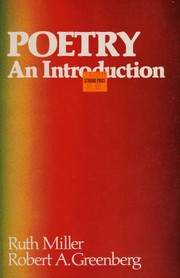 Cover of: Poetry, an introduction