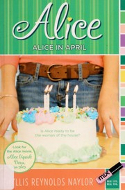 Cover of: Alice in April by Jean Little