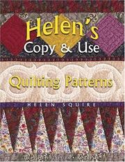 Cover of: Helen's Copy and Use Quilting Patterns (Dear Helen Series)