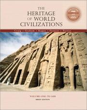 Cover of: The Heritage of World Civilizations | Albert M. Craig