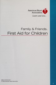 Cover of: Family & friends first aid for children