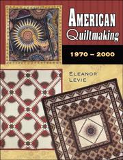 Cover of: American Quiltmaking: 1970-2000