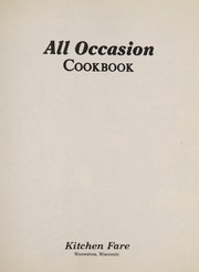 Cover of: Kitchen Fare All Occasion Cookbook by Kitchen Fare Editors