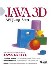 Cover of: Java 3D API Jump-Start by Aaron E. Walsh, Doug Gehringer