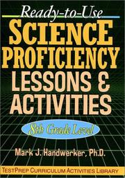 Cover of: Ready-to-Use Science Proficiency Lessons & Activities: 8th Grade Level