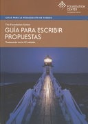 Cover of: Guía para escribir propuestas by 