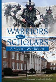 Cover of: Warriors And Scholars: A Modern War Reader