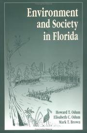 Cover of: Environment and society in Florida