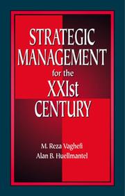 Cover of: Strategic management for the XXIst century