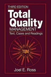 Total quality management by Joel E. Ross