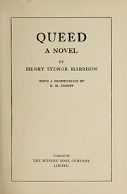 Cover of: Queed | Henry Sydnor Harrison