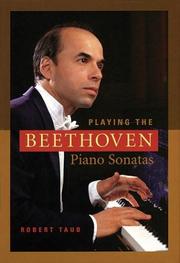 Cover of: Playing the Beethoven Piano Sonatas