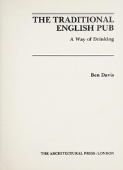 Cover of: The traditional English pub: a way of drinking