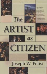 Cover of: The Artist as Citizen by Joseph Polisi
