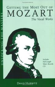 Cover of: Getting the most out of Mozart by David Hurwitz