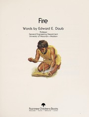 Cover of: Fire by Edward E. Daub