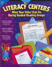 Cover of: Literacy Centers Grades 3-5 by Irene Allen, Susan Peery