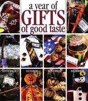 Cover of: A year of gifts of good taste. by 