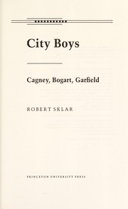 Cover of: City boys | Robert Sklar