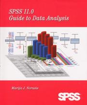 Cover of: SPSS 11.0 Guide to Data Analysis by Marija J. Norusis, M. J. Norušis