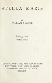 Cover of: Stella Maris by William John Locke