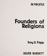 Cover of: Founders of religions by Tony D. Triggs