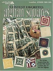 Cover of: Contest Favorites Afghan Squares (Leisure Arts #2986)