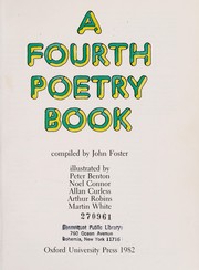 Cover of: A Fourth poetry book