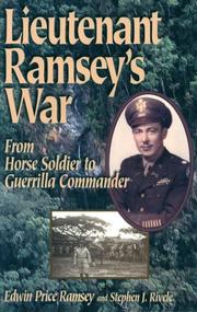 Cover of: Lieutenant Ramsey's war by Edwin Price Ramsey