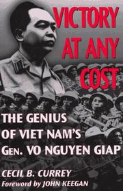 Cover of: Victory at any cost by Cecil B. Currey