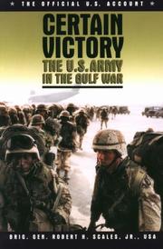Cover of: Certain Victory by Robert Scales