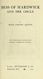Cover of: Bess of Hardwick and her circle by Maud Stepney Rawson