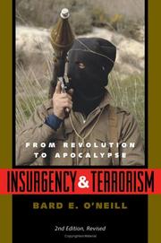 Cover of: Insurgency & terrorism by Bard E. O'Neill