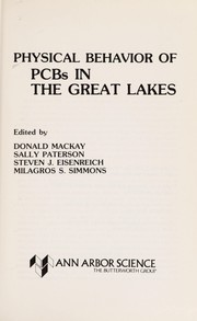 Cover of: Physical behavior of PCBs in the Great Lakes | 