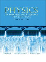 Cover of: Physics by Paul M. Fishbane, Stephen Gasiorowicz, Steve Thornton