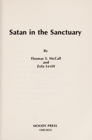Cover of: Satan in the sanctuary by Thomas S. McCall