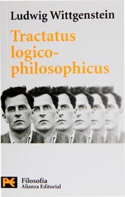 Cover of: Tractatus Logico-philosophicus by Ludwig Wittgenstein